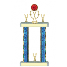 Trophies - #Basketball Vertical Star Riser F Style Trophy
